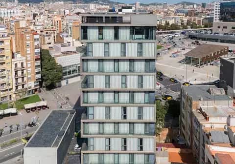 Panoramic views of Barcelona